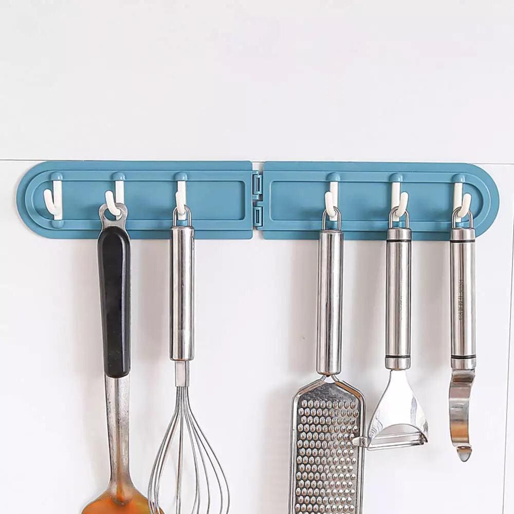Corner Hanging Hook, Wall-Mounted Corner Wall Hook, Multifunctional Six Hooks Rack, Space-Saving Kitchen Bathroom Hanger Corner Hanging Hook, Wall-Mounted Corner Wall Hook, Multifunctional Six Hooks Rack, Space-Saving Kitchen Bathroom Hanger